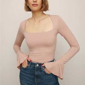 Reformation brand new 	
Lucca Knit Top